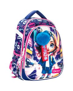 CONNECT Ranac đački anatomski lagan XT City Doll 60581