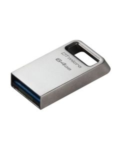 KINGSTON USB flash memorija DTMC3G2 64GB DataTraveler Micro 3.2, srebrna