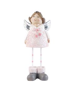 ENA Novogodišnja figura devojčica 20cm