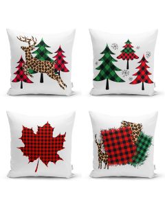 ENA Set novogodišnjih dekorativnih jastučnica 43x43cm 4/1 - 25231-6