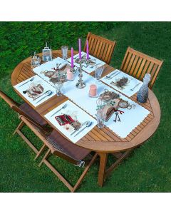 ENA Set novogodišnjih podmetača za sto 31x41cm, 4/1