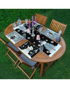 ENA Set novogodišnjih podmetača za sto 31x41cm, 4/1