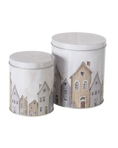 ENA Novogodišnji set metalnih kutija 2/1