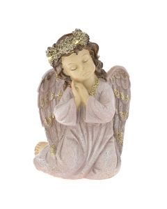 ENA Novogodišnja dekorativna figura Anđeo 14.5x14x20cm