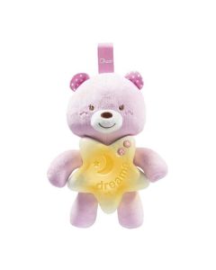 CHICCO Meda za laku noć  set audio monitor - roze - 00009380100000