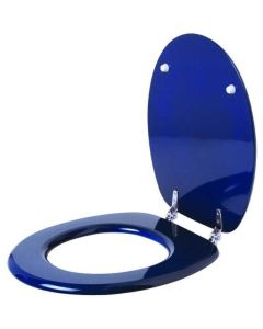 LAGUNA Daska za WC šolju, medijapan, plava, p2 - DKS33