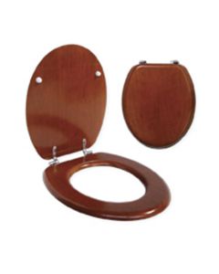 LAGUNA Daska za WC šolju, medijapan, mahagoni, p2 - D13441