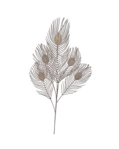 ENA Novogodišnja grana 90cm, šampanj