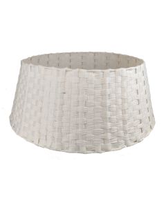 ENA Novogodišnji prsten za postolje jelke 50x60x25cm, bela