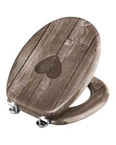 CONART WC daska HEART, lakirani medijapan - KSD811