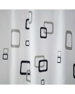 LAGUNA Kupatilska Zavesa, 180x200cm, poliester, SQUARE - SAPF004