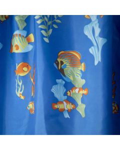 LAGUNA Kupatilska Zavesa, 180x200cm, poliester, SEA - SAPF009