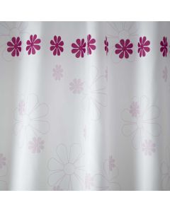 LAGUNA Kupatilska Zavesa, 180x200cm, poliester, FLOWER - SAPF007