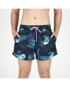 ARENA Šorc men's arena water prints beach short ao M - 007159-630M