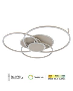 FORMA LED plafonska lampa 40W 3000K,4000K,6400K F2105-40C BE