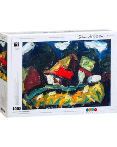 SERBIAN ART Puzzle Milan Konjovic - Salaš - 1000 delova - 0096-0018