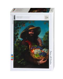 SERBIAN ART Puzzle Katarina Ivanović - Italijanski vinogradar - 1000 delova - 0096-0155