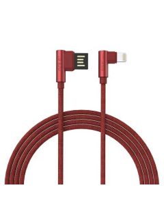 GOLF USB kabl na Lighting 90° GC-48m 1m, crvena - 00G211
