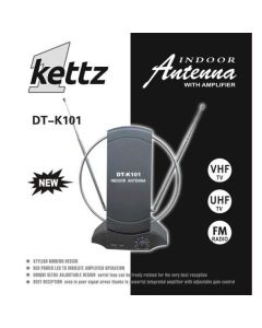 KETTZ Sobna TV/FM antena DT-K101 + pojačivač - 00K101