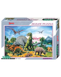 DENIS Puzzle Zemlja dinosaurusa - 1.000 delova - 01-333000