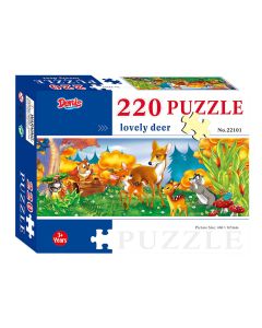 DENIS Puzzle Divna srna i lanad - 220 delova - 01-401000