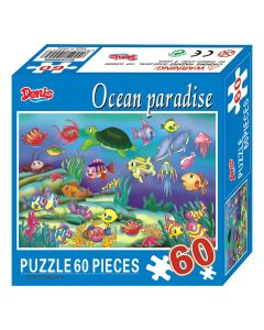 DENIS Puzzle Okeanski raj - 60 delova - 01-452000