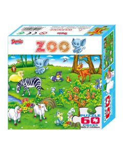 DENIS Puzzle Zoološki vrt - 60 delova - 01-453000