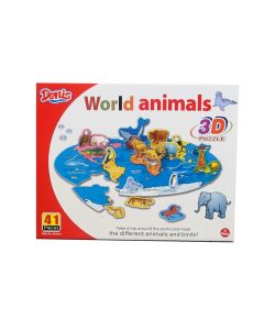 DENIS Puzzle 3D Životinje sveta - 41 deo - 01-536000