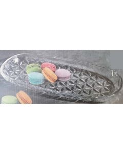 KAVEH Ovalna tacna 33cm Snow - 704052