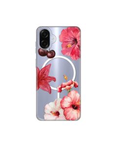 Maska za Samsung A075F Galaxy A07 Hibiscus Print Magsafe