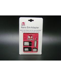 SIM adapter NANO+MICRO+IGLICA crni komplet