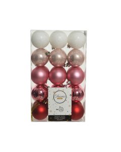 DECORIS Novogodišnje kugle, set 1/30 020163 - 020163