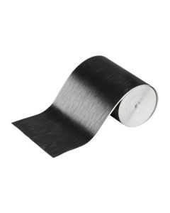 LAMPA ACCESSORIES Zaštitna nalepnica sajtne boja brušeno crna 50x8cm - 02026