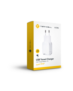 Kućni punjač Teracell Ultra LP02 Micro USB 2A beli