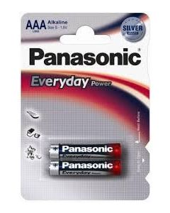 PANASONIC Baterije LR03EPS/2BP-AAA Alkalne Everyday, 2 kom - 02390301