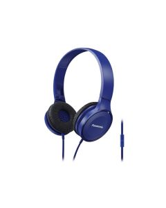 PANASONIC Slušalice, RP-HF100ME-A, sa mikrofonom, 3.5mm, plave - 02390402
