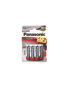 PANASONIC Baterije LR6EPS/6BP -AA 6kom, Alkaline Everyday power - 02390735