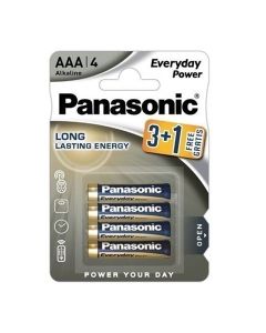 PANASONIC Baterije Alkalne AAA, LR03EPS/4BP, Everyday POWER, 4 kom - 02390737
