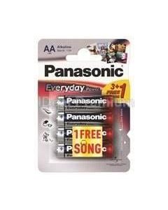 PANASONIC Baterije LR6EPS/4BP -AA 4kom 3+1F Alkaline Every - 02390738