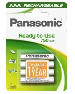 PANASONIC Baterije HHR-4MVE/4BC, 750mAh, punjive Ready to use - 02390883