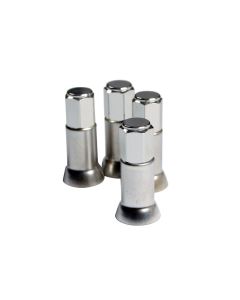 LAMPA ACCESSORIES Kapice ventila aluminijumske 4kom - 02506