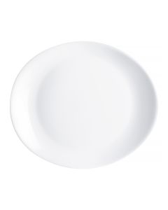 LUMINARC Steak tanjir 30x26cm Friends time, bela - J4651