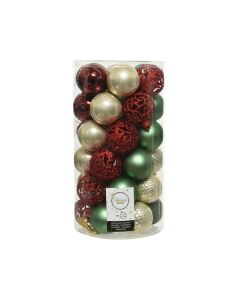 DECORIS Novogodišnje kugle, set 1/37 029235 - 029235