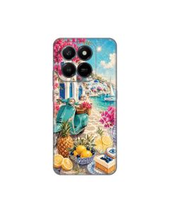 Maska za Honor X7d 4G/400 Smart 5G Summer in Greece Silikonska Print Skin