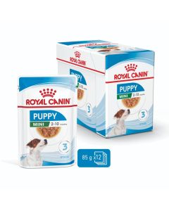 ROYAL CANIN Vlažna hrana za štence malih rasa Mini Puppy 12x85g - 03011101567890