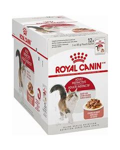 ROYAL CANIN Vlažna hrana u sosu za odrasle mačke Instinctive 12x85g - 03011102344060