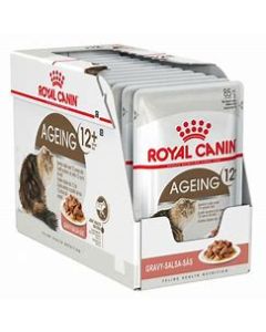 ROYAL CANIN Vlažna hrana u sosu za mačke 12+ 12x85g - 03011102564060