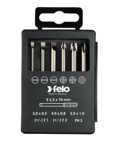 Felo Set bitova Industrial Bit-box Profi 73 mm SL/PH/XENO 03192716 6 kom - 03192716