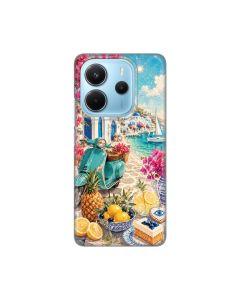 Maska za Xiaomi Redmi Note 14 4G (SRB) Summer in Greece Silikonska Print Skin