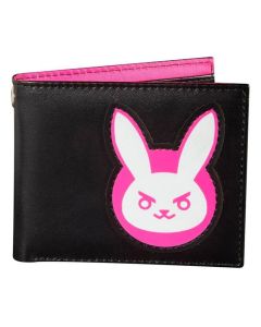 JINX Overwatch D.VA Bi-Fold Graphic Wallet Black - 032805